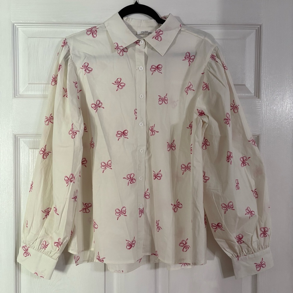 New! Bow Blouse